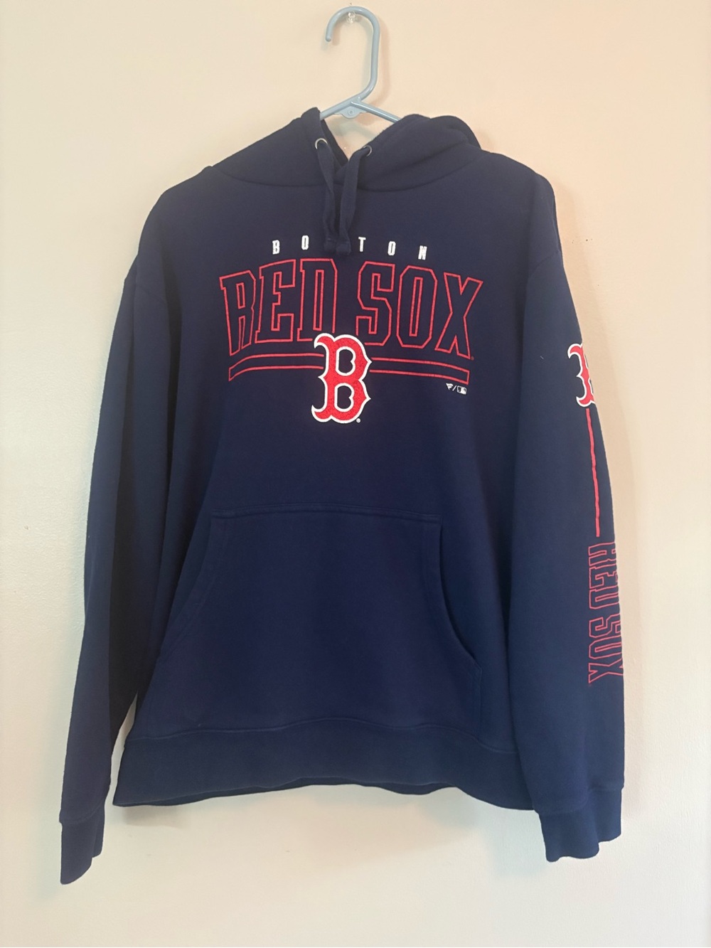 Fanatics Navy Boston Red Sox Hoodie with Red Accents